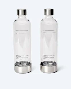 PET-Wasserflasche, 2er-Set