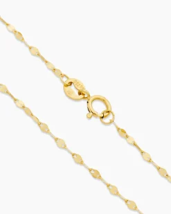 Plättchenarmband aus Gold 750