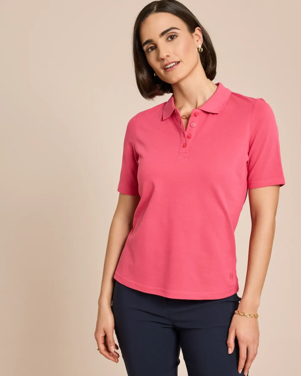 Polo-Piqué Shirt mit Logo