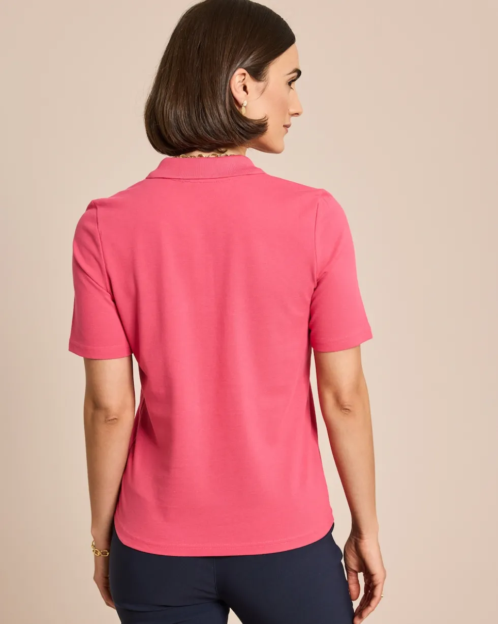 Polo-Piqué Shirt mit Logo
