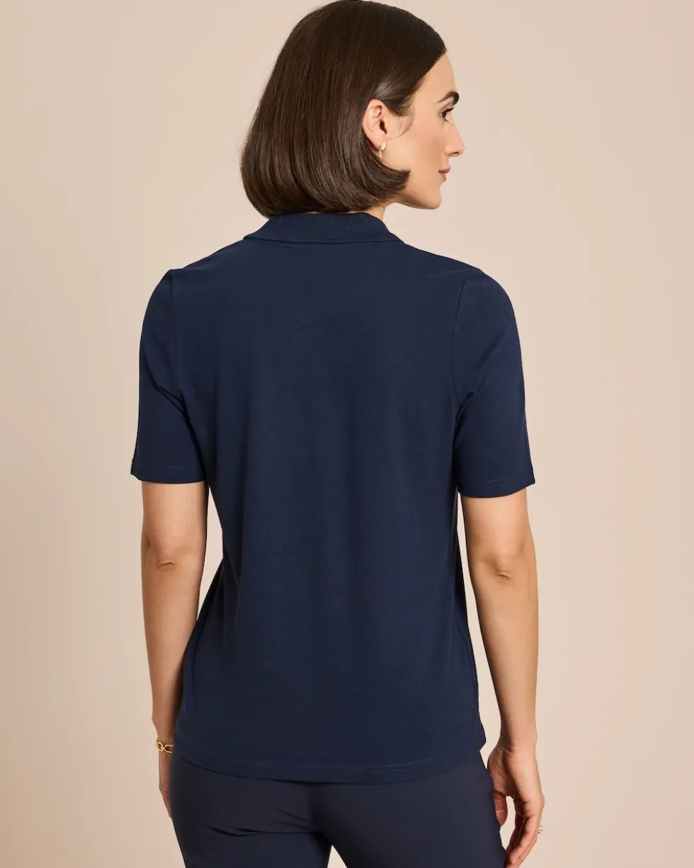Polo-Piqué Shirt mit Logo
