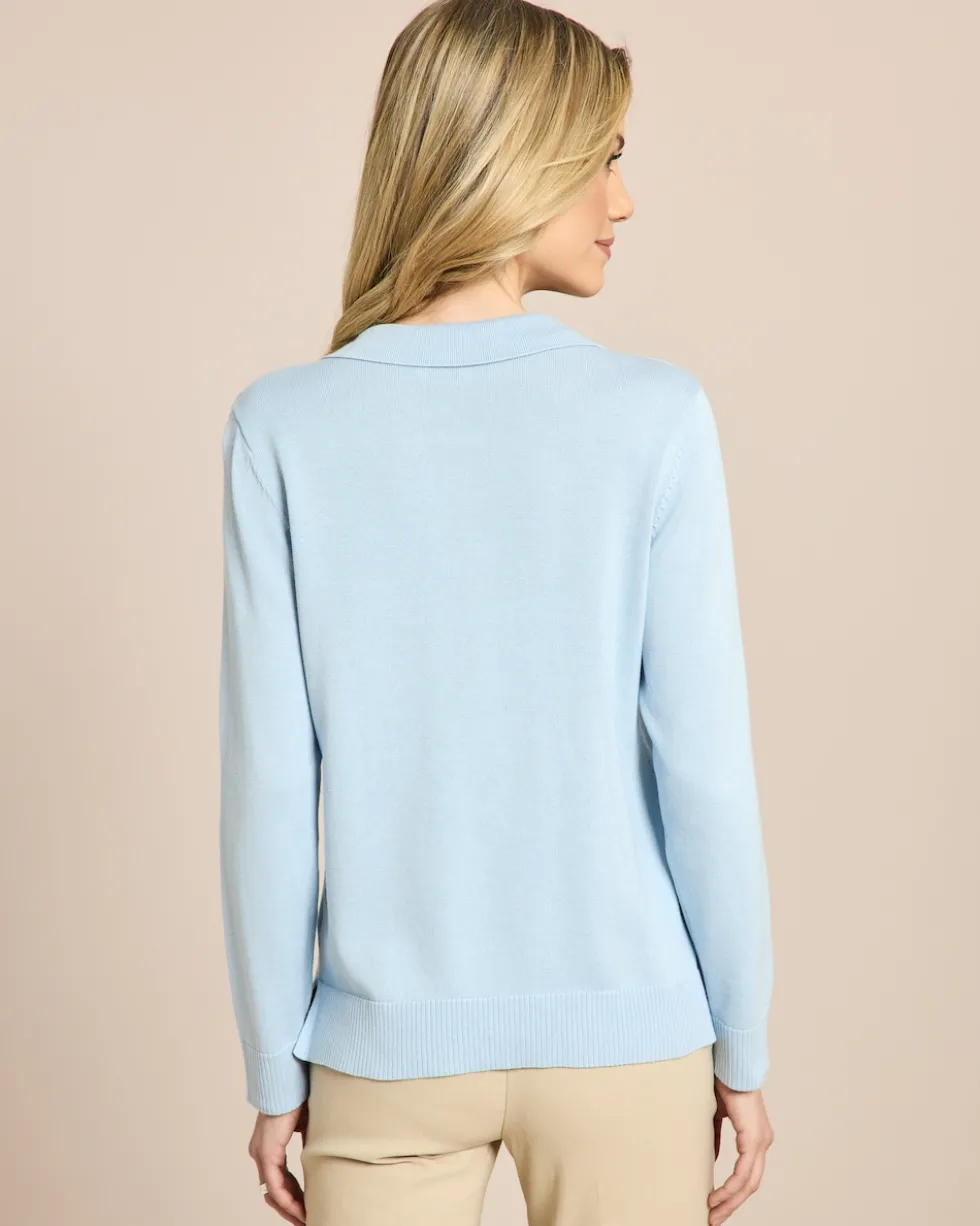 Polo-Pullover Supima Cotton