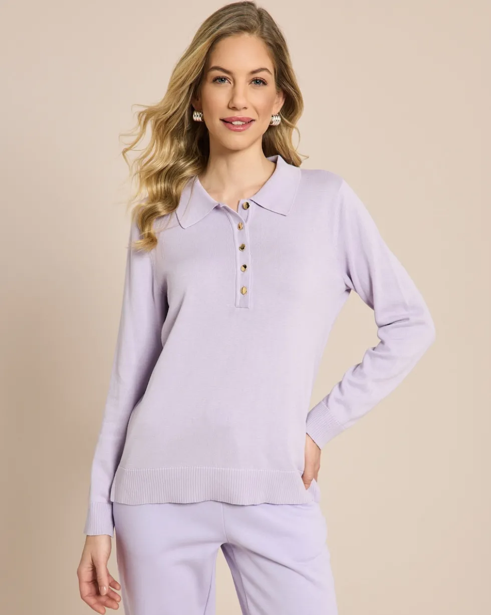 Polo-Pullover Supima Cotton