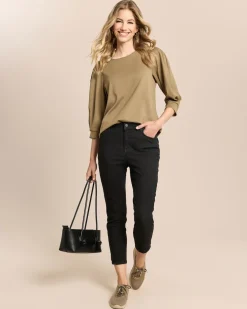 Ponte Shirt mit 3/4-Ärmel