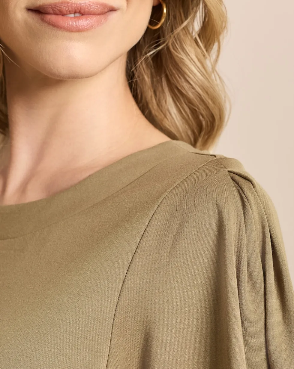 Ponte Shirt mit 3/4-Ärmel