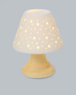 Portable LED Keramik-Tischleuchte