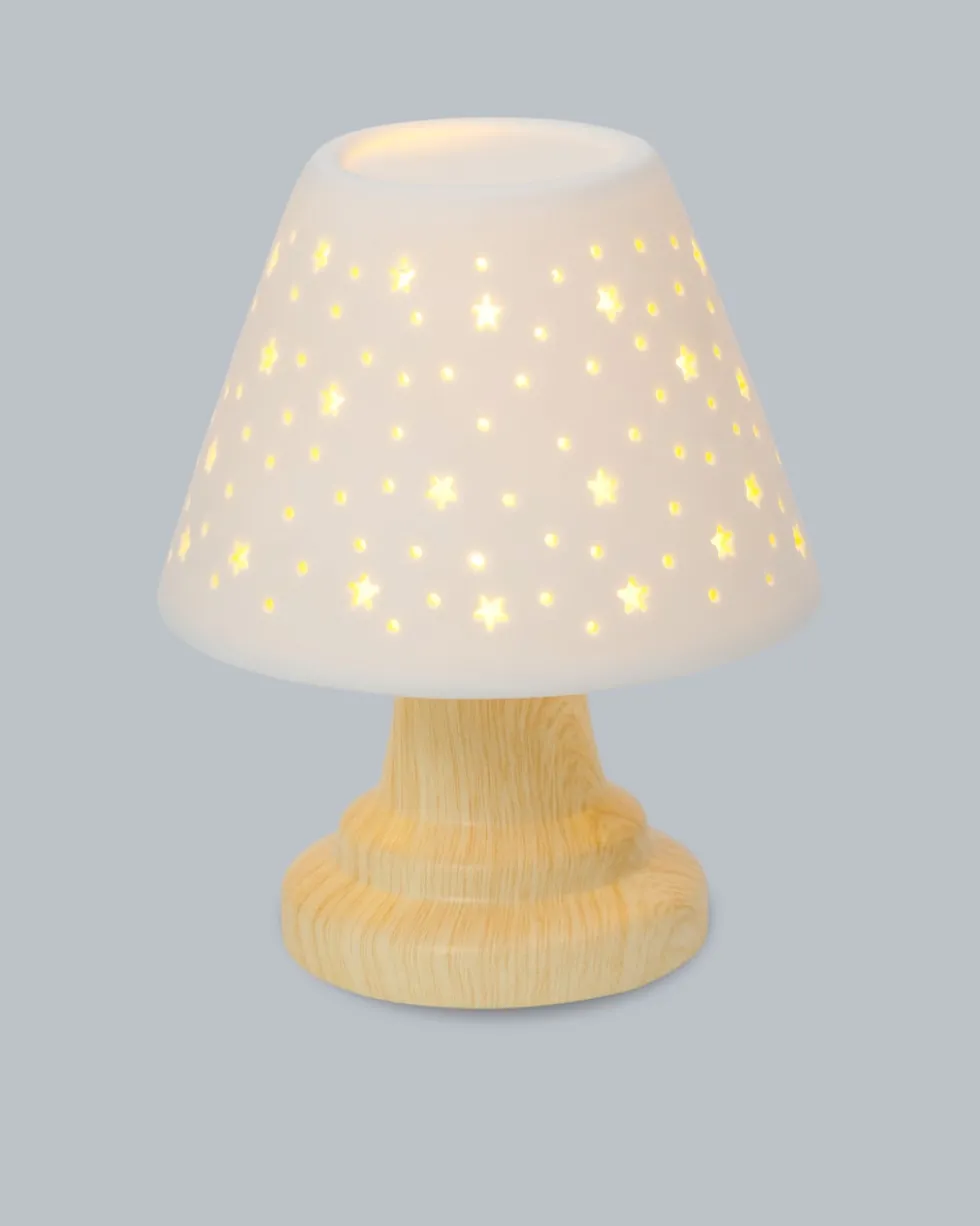 Portable LED Keramik-Tischleuchte