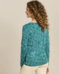 Pullover bedruckt mit Key-Hole