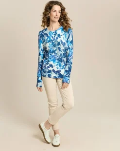 Pullover bedruckt mit Pailletten