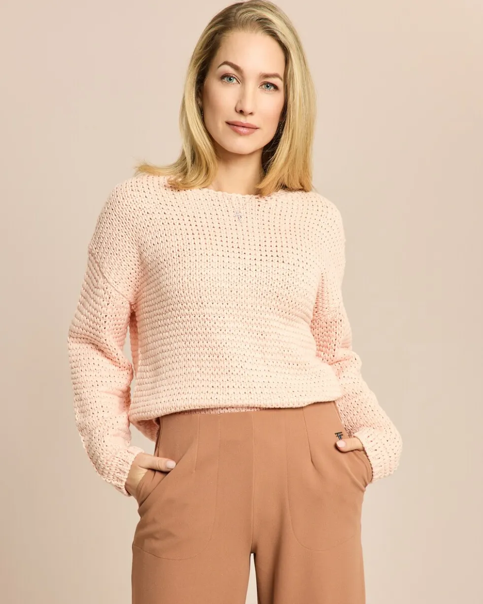 Pullover Bändchengarn
