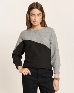 Pullover Color Blocking