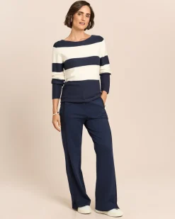 Pullover Colour-Blocking Streifen