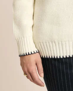 Pullover im Patentstrick & Dekostich