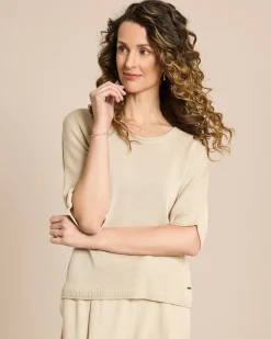Pullover mit angeschnittenem Arm
