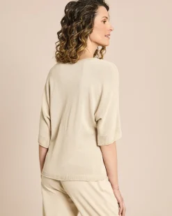 Pullover mit angeschnittenem Arm