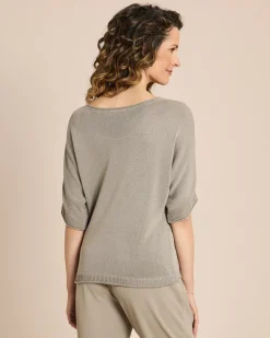 Pullover mit angeschnittenem Arm