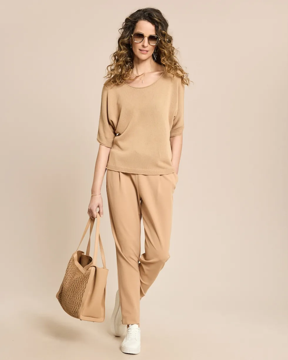 Pullover mit angeschnittenem Arm