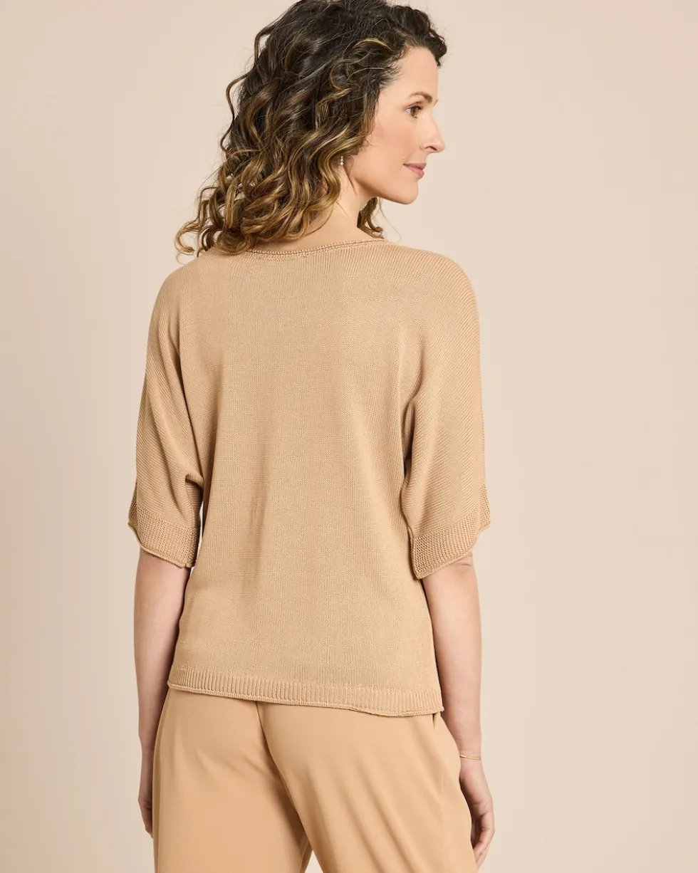 Pullover mit angeschnittenem Arm
