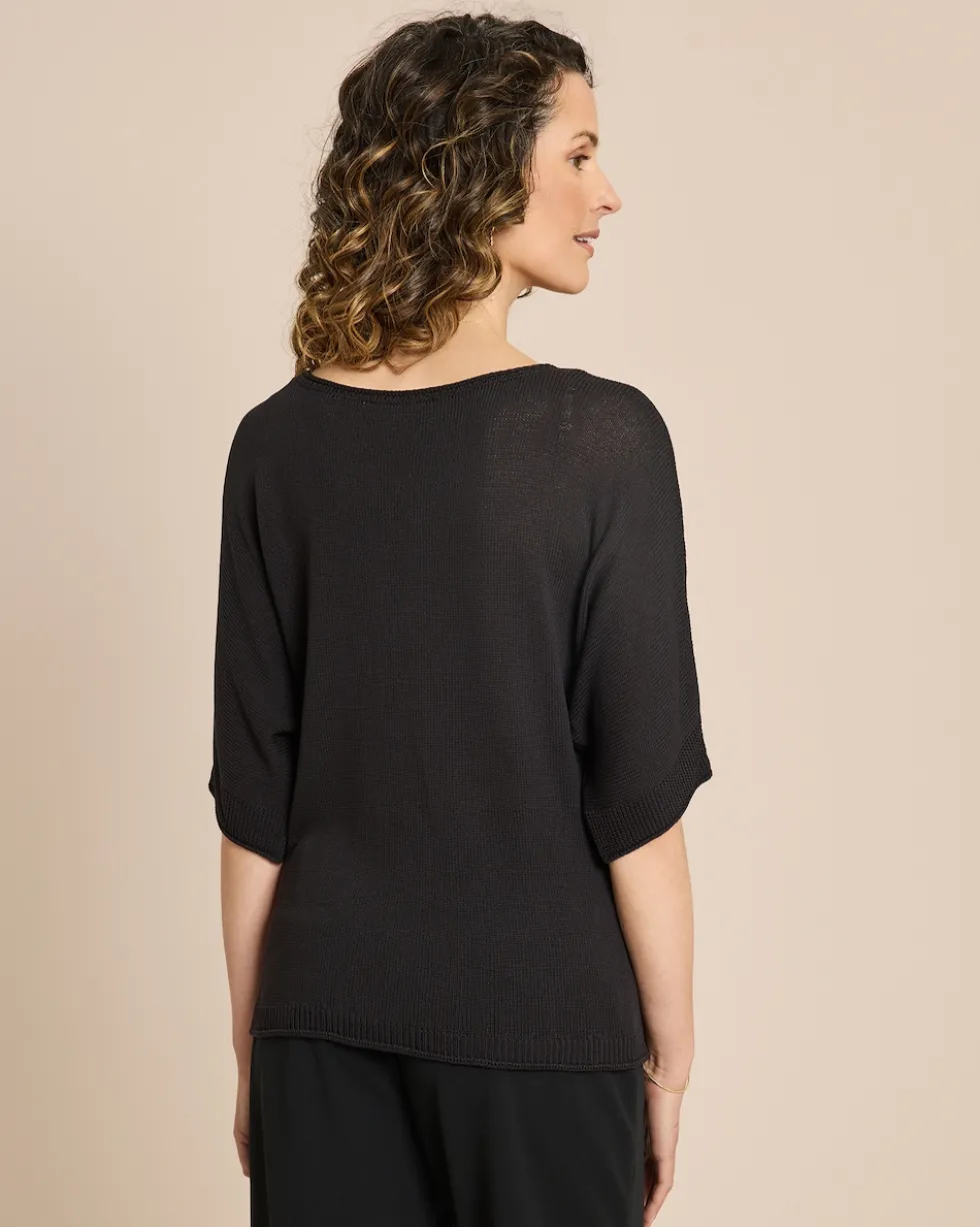 Pullover mit angeschnittenem Arm