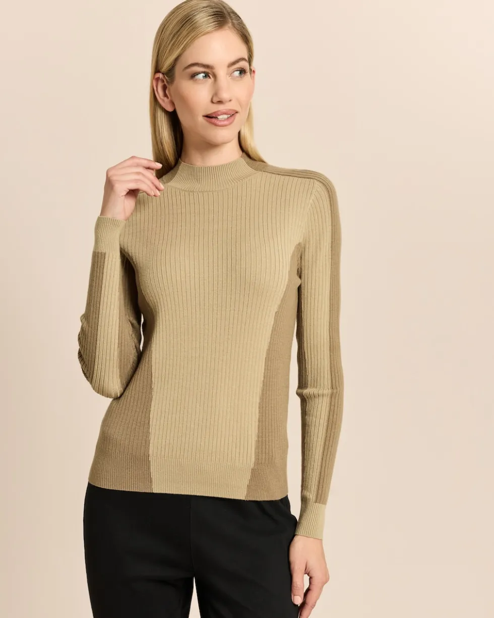 Pullover mit Colorblock