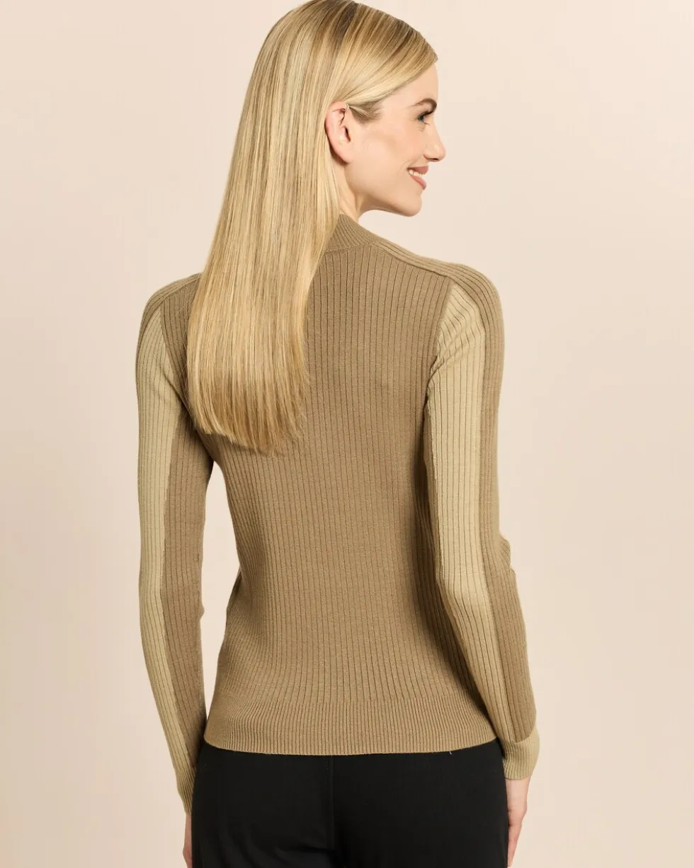Pullover mit Colorblock