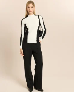 Pullover mit Colorblock