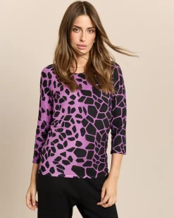 Pullover mit Giraffenmuster