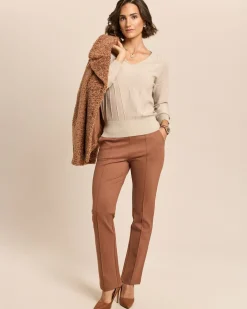 Pullover mit Glanzgarn