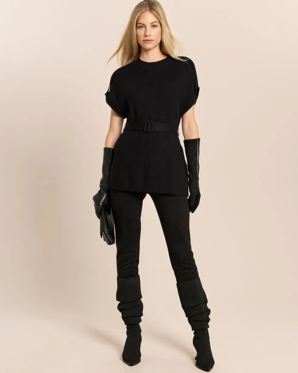 Pullover mit Gürtel