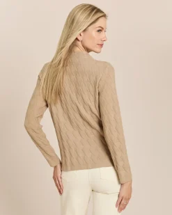 Pullover mit Jacquard-Muster Hahnentritt