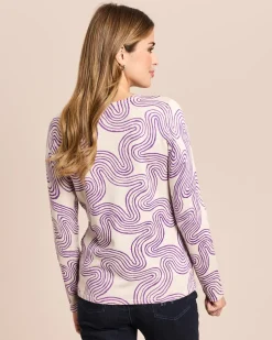 Pullover mit Key-Hole am Rundhals