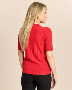 Pullover mit Knopfdeko
