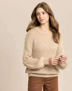 Pullover mit Lochstruktur