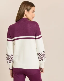 Pullover mit Norweger-Jacquard