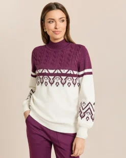 Pullover mit Norweger-Jacquard