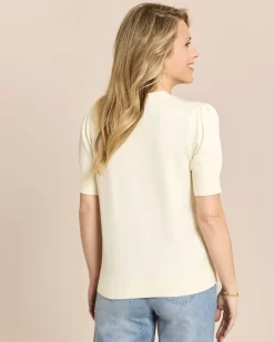 Pullover mit Perlen
