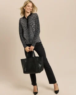 Pullover mit Polokragen