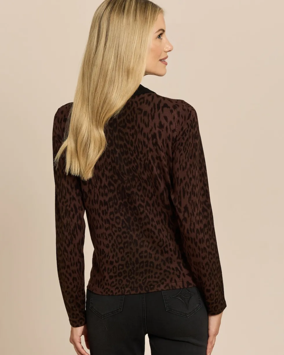 Pullover mit Polokragen