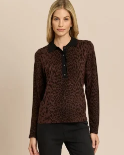 Pullover mit Polokragen