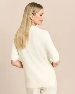Pullover mit Polokragen