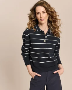 Pullover mit Polokragen