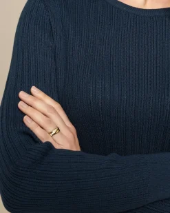 Pullover mit Rippen-Struktur