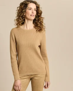 Pullover mit Rippen-Struktur