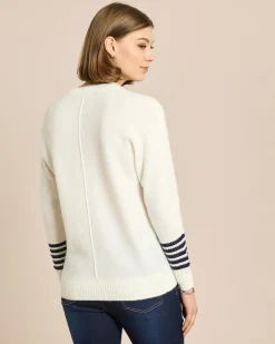 Pullover mit Streifendetail