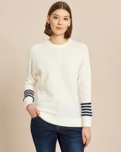 Pullover mit Streifendetail