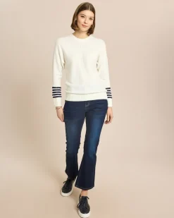 Pullover mit Streifendetail