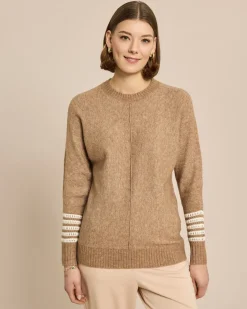 Pullover mit Streifendetail