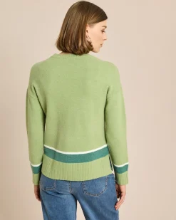 Pullover mit Streifendetail