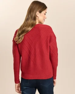 Pullover mit Struktur