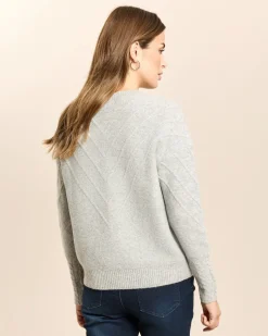 Pullover mit Struktur